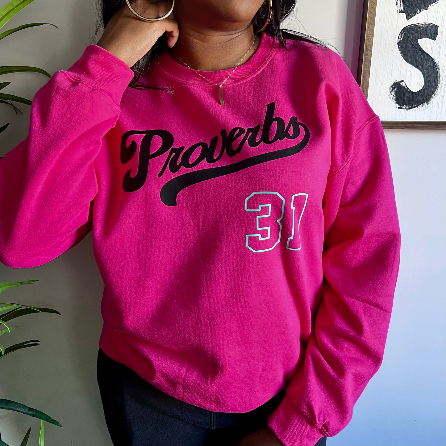 SOUTH BEACH TEAM PROVERBS 31 CREWNECK SWEATSHIRT